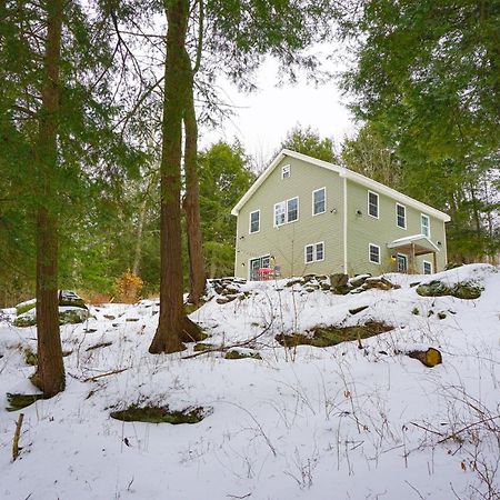 Secluded Streamside Home With Hot Tub Margaretville Exteriér fotografie