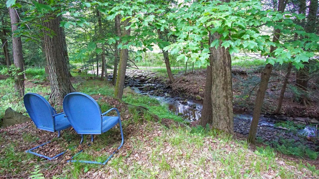 Secluded Streamside Home With Hot Tub Margaretville Exteriér fotografie